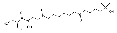 Enactin Ia (19-hydroxyneoenactin B2)结构式