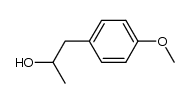1-(4-methoxyphenyl)propan-2-ol结构式