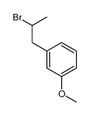 1-(2-溴丙基)-3-甲氧基苯结构式