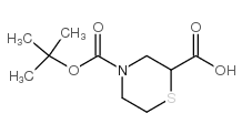 N-BOC-2-硫代吗啉甲酸图片