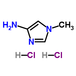 1-Methyl-1H-imidazol-4-amine dihydrochloride Structure