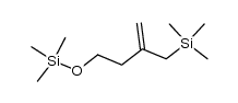 trimethyl{2-[2-(trimethylsiloxy)ethyl]allyl}silane Structure