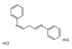 丙二醛双苯亚胺二盐酸盐结构式