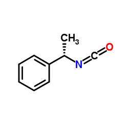 (S)-(-)-α-甲基苄基异氰酸酯结构式