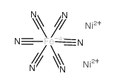 iron(2+),nickel(2+),hexacyanide Structure