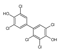 2,3,6-trichloro-4-(3,5-dichloro-4-hydroxyphenyl)phenol Structure