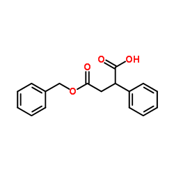 4-(Benzyloxy)-4-oxo-2-phenylbutanoic acid Structure