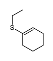 1-ethylsulfanylcyclohexene结构式