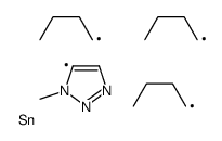 1-METHYL-5-TRIBUTYLSTANNANYL-1H-[1,2,3]TRIAZOLE结构式