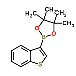 苯并噻吩-3-硼酸频呢醇酯结构式