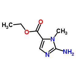 Ethyl 2-amino-1-methyl-1H-imidazole-5-carboxylate picture