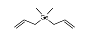 diallyl-dimethyl germane Structure