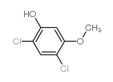 2,4-Dichloro-5-methoxyphenol结构式