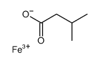 isovaleric acid, iron salt Structure