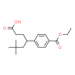 Benzenebutanoic acid,-gamma--(2,2-dimethylpropyl)-4-(ethoxycarbonyl)- (9CI) Structure