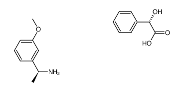 S-(-)-1-(3-methoxyphenyl)ethylamine mandalate Structure