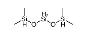 dimethylsilyloxysilyloxy(dimethyl)silane结构式