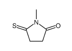 1-methyl-5-thioxopyrrolidin-2-one Structure