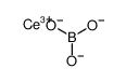 boron cerium(3+) trioxide Structure