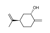 trans-2-methylene-5-isopropylenylcyclohexanol结构式