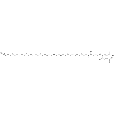 PC-PEG11-Azide结构式