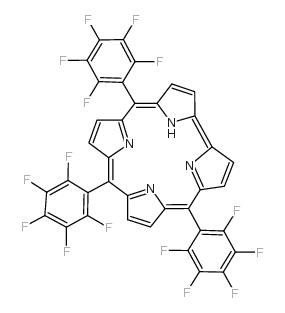 5,10,15-tri(pentafluorophenyl)corrole Structure
