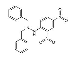 1,1-dibenzyl-2-(2,4-dinitrophenyl)hydrazine Structure