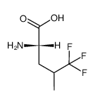 5,5,5-trifluoro-DL-leucine结构式
