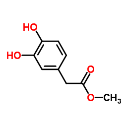 3,4-二羟基苯乙酸甲酯结构式