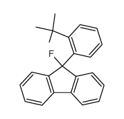 9-(o-tert-butylphenyl)-9-fluorofluorene Structure