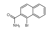 1-bromonaphthalene-2-carboxamide结构式