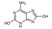 2,8-二羟基腺嘌呤结构式
