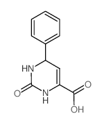2-Oxo-6-phenyl-1,2,3,6-tetrahydro-pyrimidine-4-carboxylic acid Structure