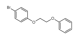 1-(4-bromophenoxy)-2-phenoxyethane结构式