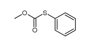 Thiocarbonic acid S-phenyl O-methyl ester结构式