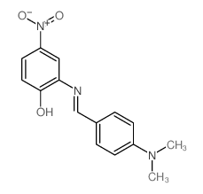 2-[(4-dimethylaminophenyl)methylideneamino]-4-nitro-phenol picture
