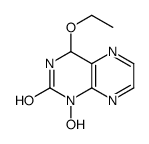 4-ethoxy-1-hydroxy-3,4-dihydropteridin-2-one Structure