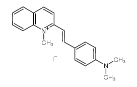 2-[4-(二甲基氨基)苯乙烯基]-1-甲基喹啉碘化物图片