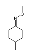 4-Methylcyclohexanone O-methyl oxime Structure