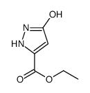 5-氧代-2,5-二氢-1H-吡唑-3-羧酸乙酯结构式