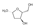 2-deoxy-D-ribofuranose结构式