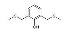 2,6-bis(methylthiomethyl)phenol Structure
