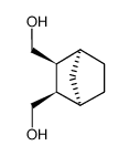 cis-endo-2,3-bis(hydroxymethyl)bicyclo[2.2.1]heptane Structure