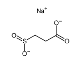 disodium 3-sulfinopropanoate结构式