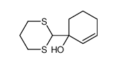 1-(1,3-dithian-2-yl)cyclohex-2-en-1-ol Structure