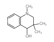 1,3,3-trimethyl-2,4-dihydroquinolin-4-ol结构式