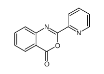 2-pyridin-2-yl-benzo[d][1,3]oxazin-4-one结构式