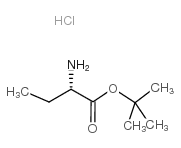 (S)-2-氨基丁酸叔丁酯盐酸盐结构式