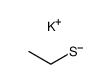 potassium ethanethiolate Structure