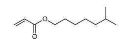 6-甲基庚基丙烯酸酯结构式